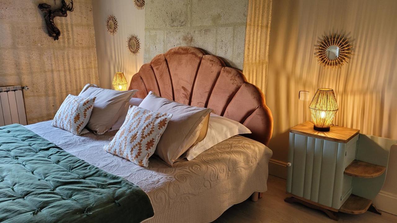 Au Do'Mayne Des Bouilles - Spa & Piscine Lussac  Buitenkant foto